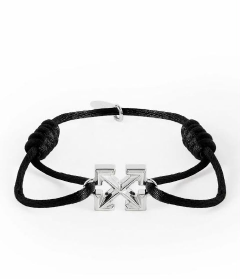 Off-White Arrow Cord Bracelet