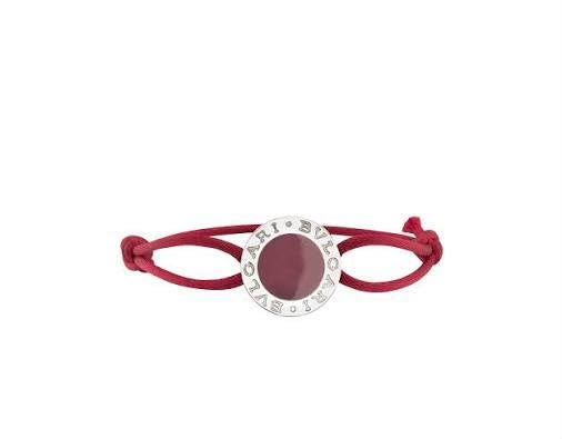 Bvlgari Bvlgari Onyx Cord Bracelet