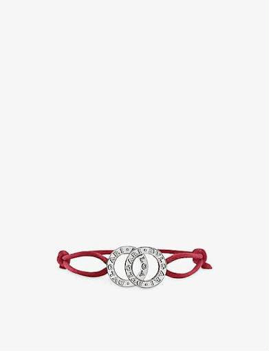 Bvlgari Bvlgari Double Circle Cord Bracelet